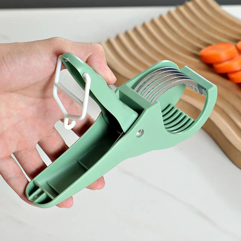 Kitchen Tools Stainless Steel Vegetable and Fruit Slicer Multi Functional Salad Slicer Kitchen Accessories