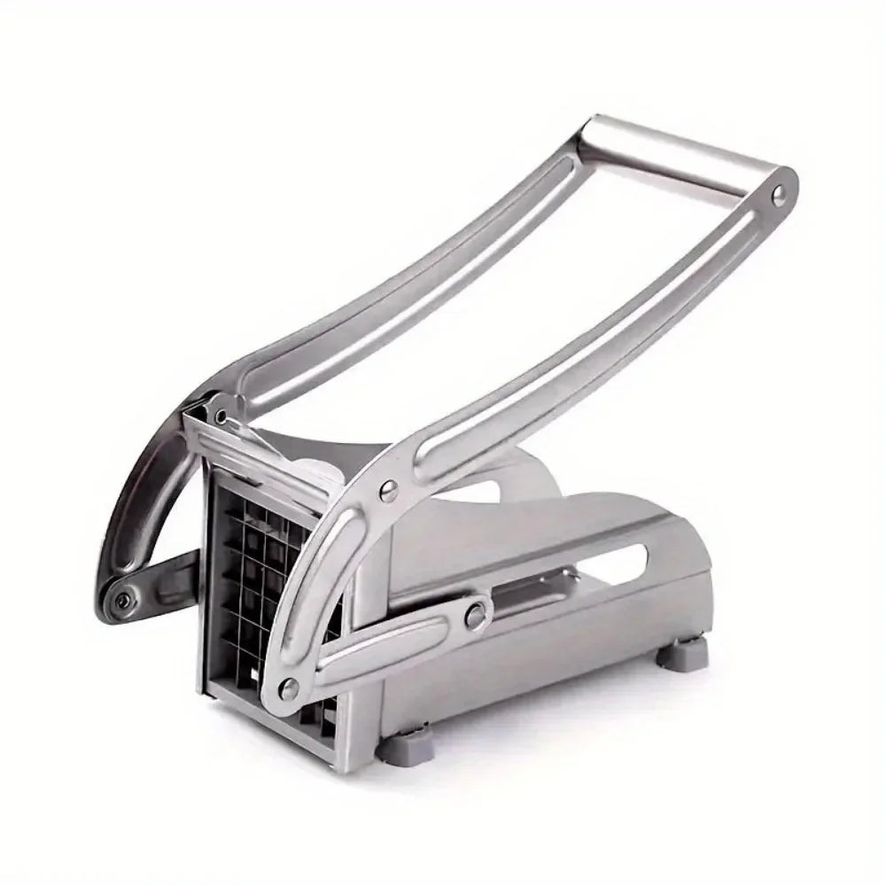1pack Stainless Steel Manual Potato Cutter 4 in 1 French Fries Slicer Potato Chips Maker Meat Chopper Dicer Cutting Machine Tool