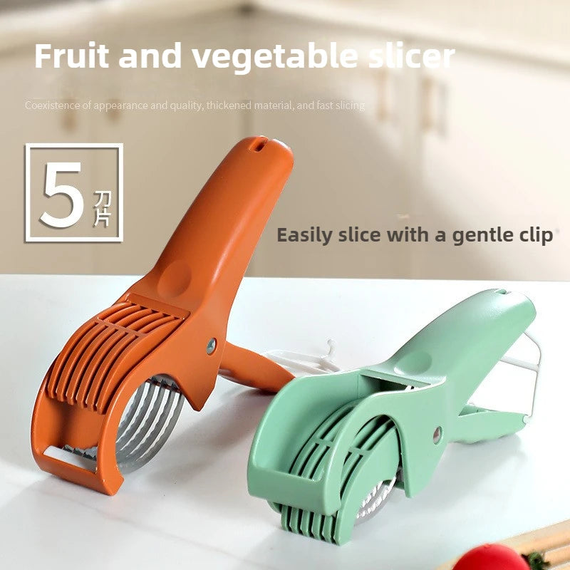 Kitchen Tools Stainless Steel Vegetable and Fruit Slicer Multi Functional Salad Slicer Kitchen Accessories